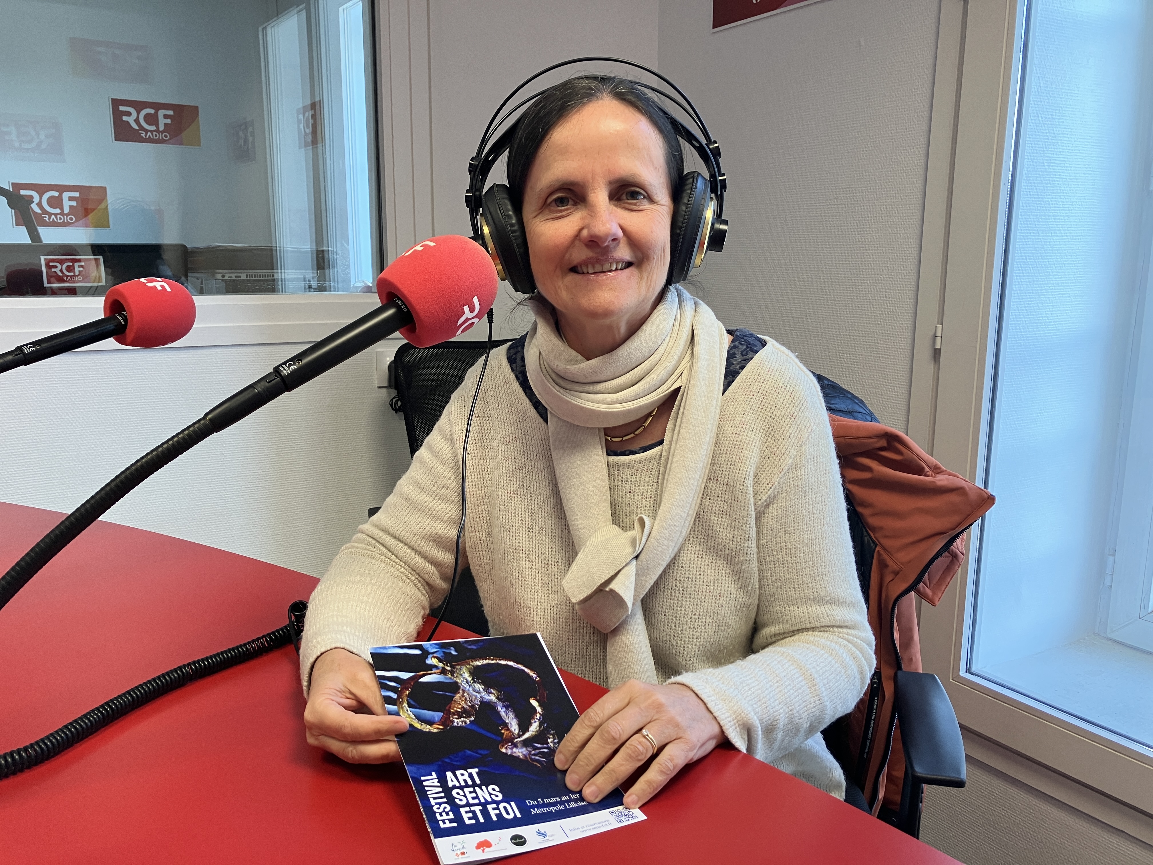 Festival Art Sens et Foi Annick Doisy Crédit RCF Hauts de France