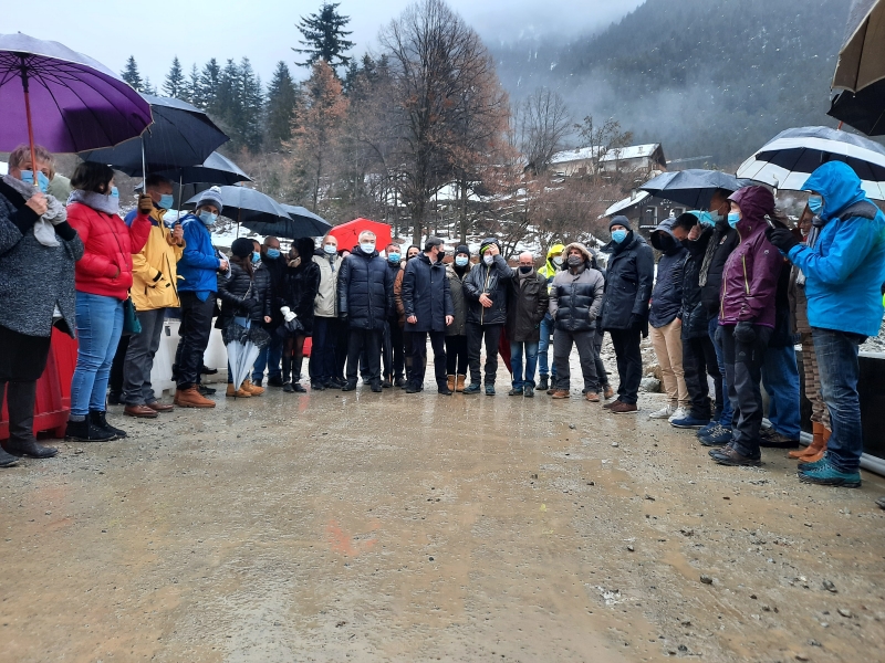 Inauguration du pont Maissa