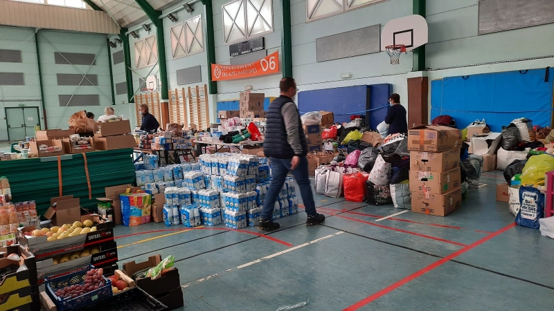 La solidaritÃ© s'organise Ã  Breil-sur-Roya.